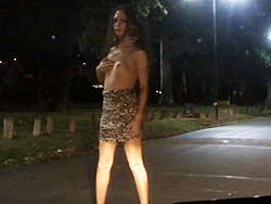 Nikki is a street whore. Naughty Nikki posing as a street whore